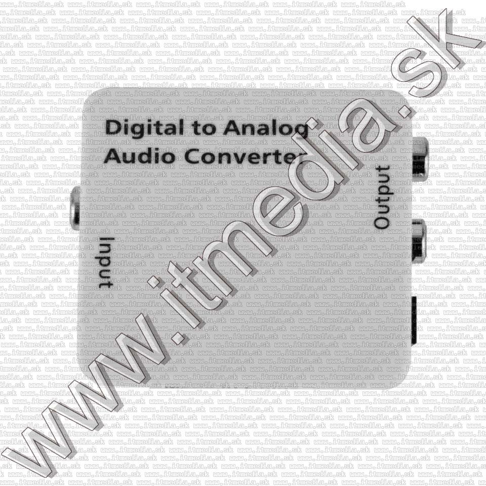Image of Digitális audiót Analógra konvertáló Toslink vagy Coax->2xRCA V2 (IT11957)